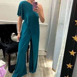 Teal jumpsuit